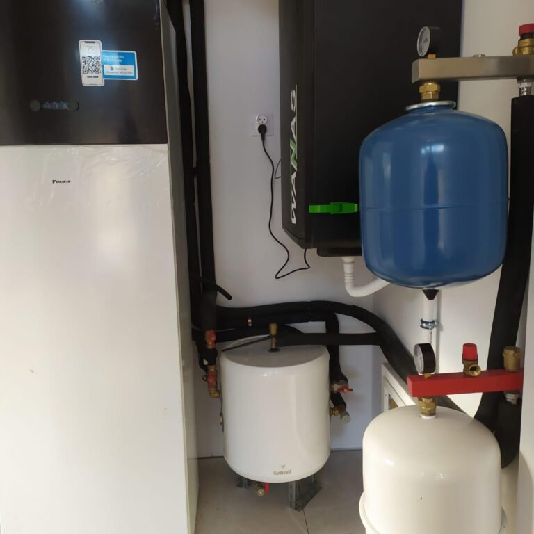 Pompa ciepła Daikin instalacja Kiełczów okolice Wrocławia