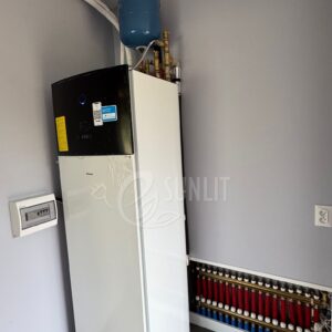 nowoczesna kotłownia z pompą ciepła Daikin Trzebnica