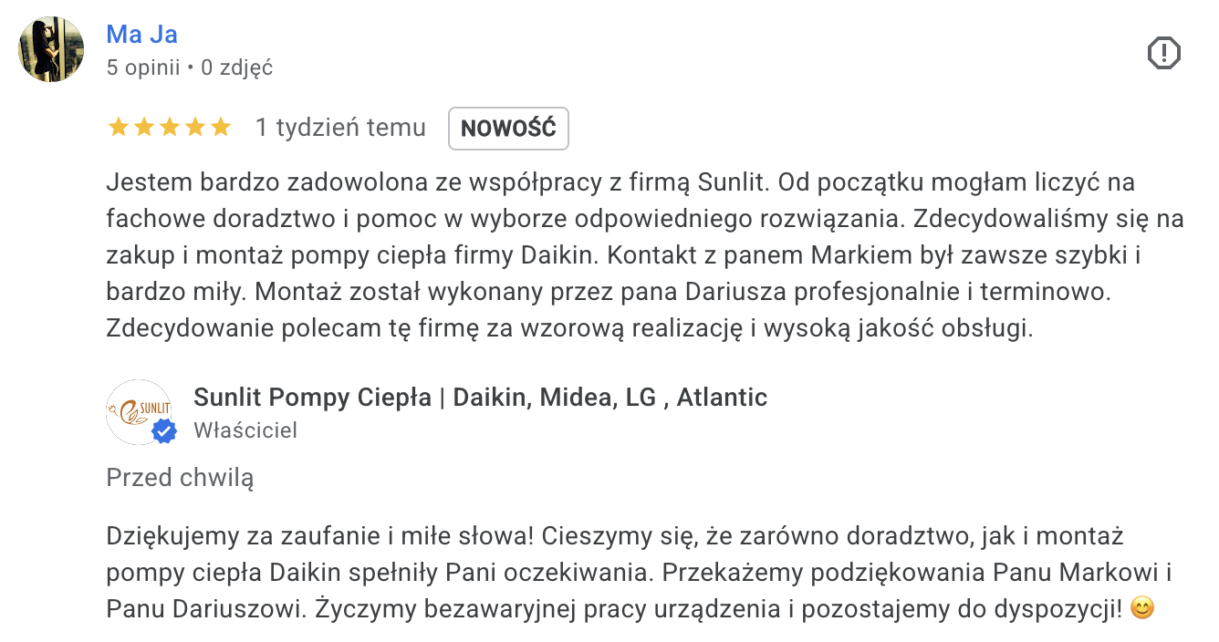 opinia daikin kłodzko