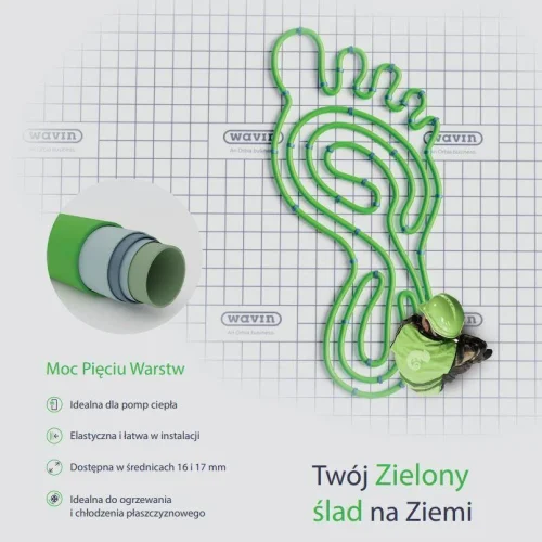 Ogrzewanie podłogowe WAVIN KAMELEON 17x2